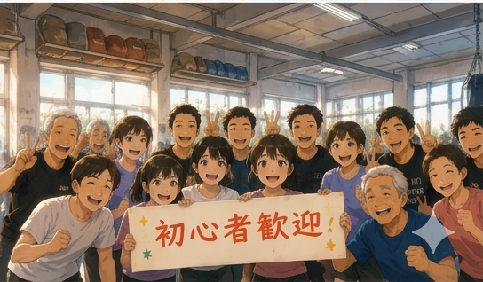 佐世保キックボクシング倶楽部 集合写真
